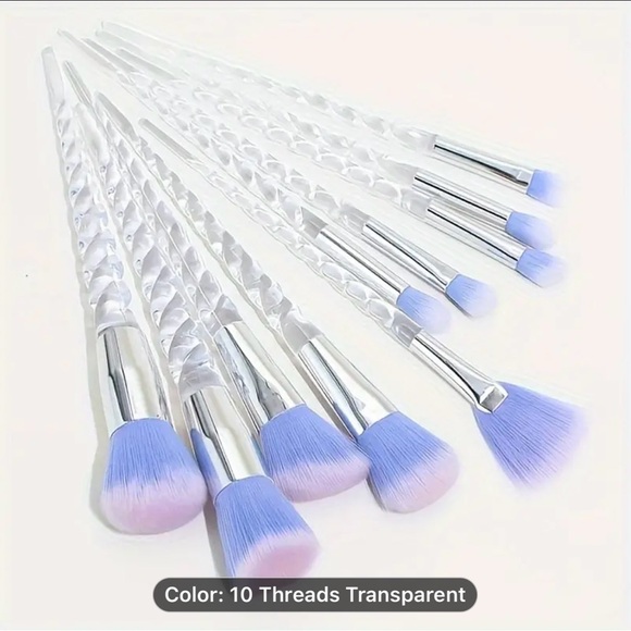 Other - COPY - 10pcs/set Crystal Spiral Handle Makeup Brush